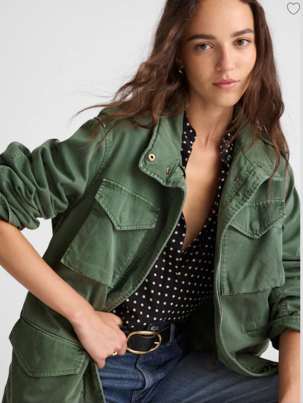 Madewell Oversized Field Jacket - Green